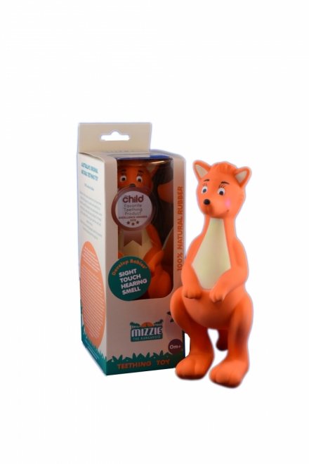 Mizzie the Kangaroo Baby Teething Toy